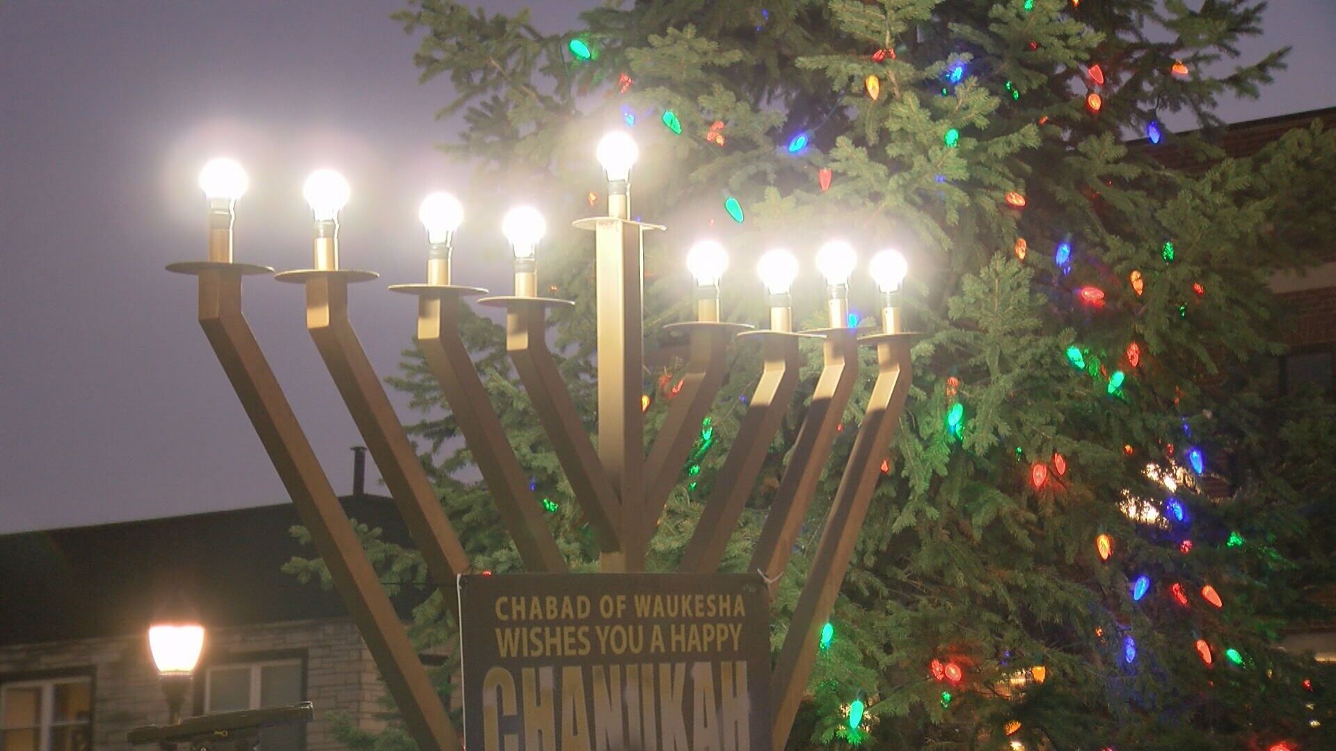 Waukesha menorah 11-23-21